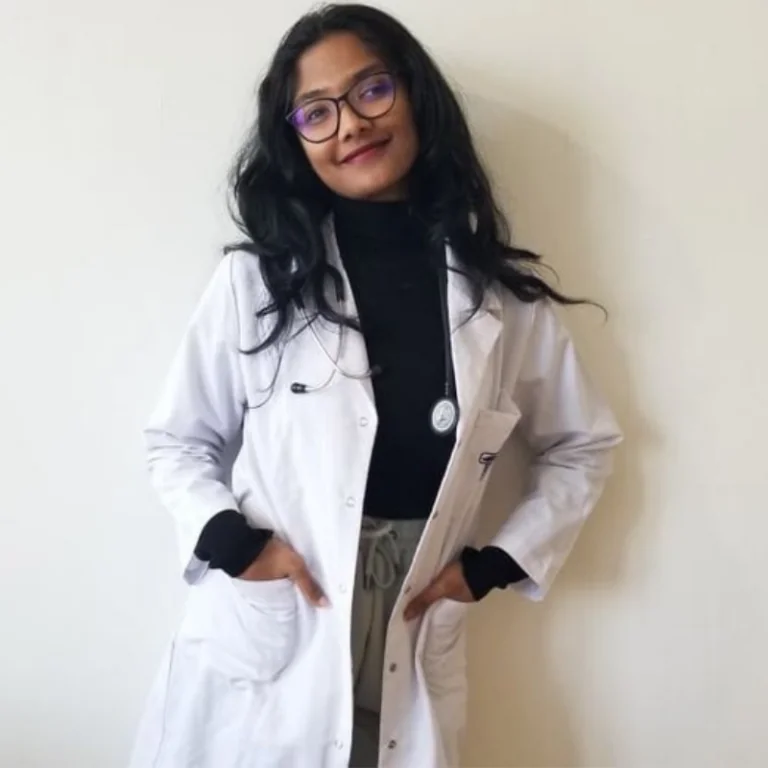 DTMU student Vijeta Ajit